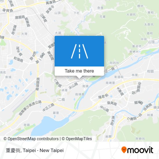 重慶街 map