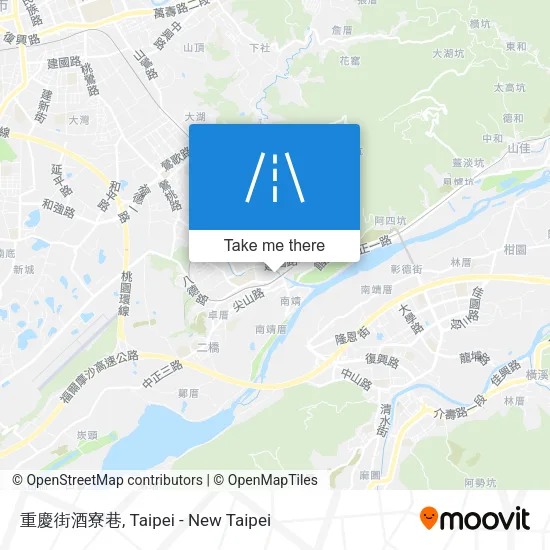 重慶街酒寮巷 map