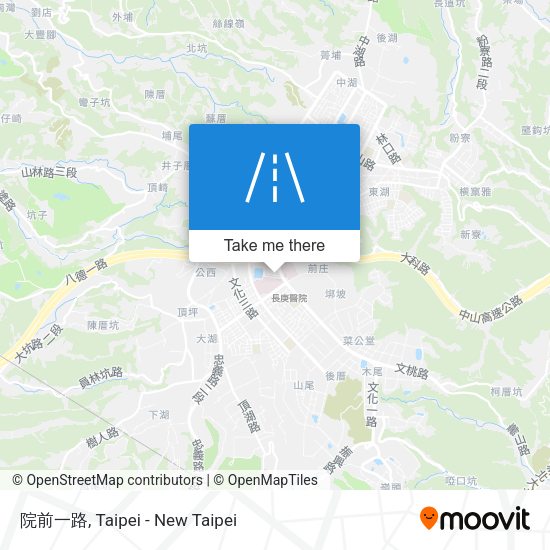 院前一路 map