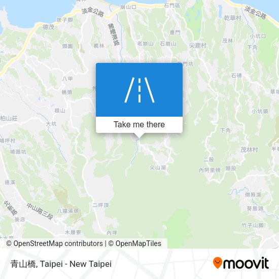 青山橋 map