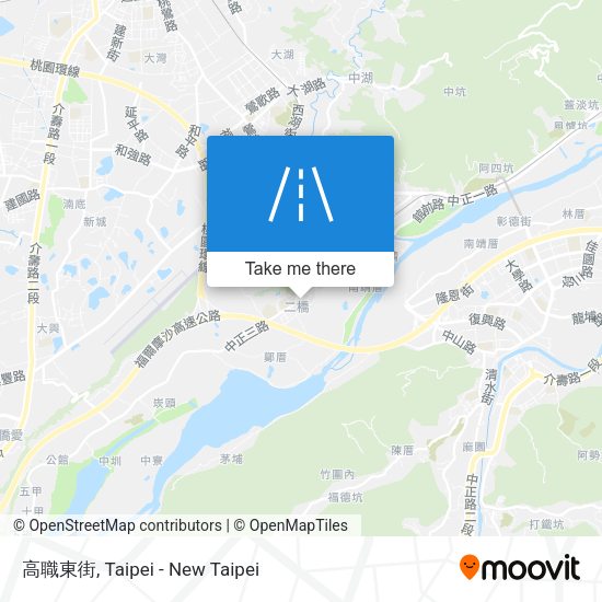 高職東街 map