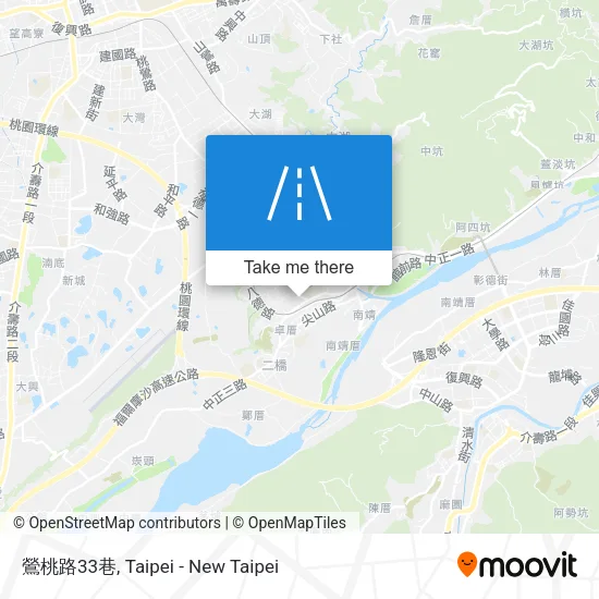 鶯桃路33巷 map