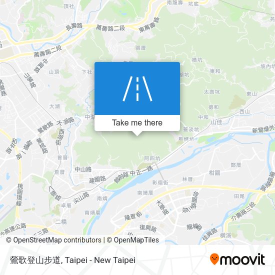 鶯歌登山步道 map
