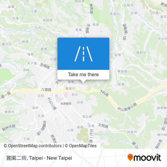 麗園二街 map
