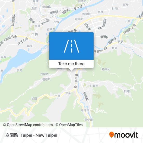 麻園路 map
