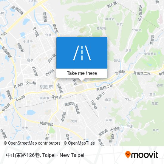 中山東路126巷地圖