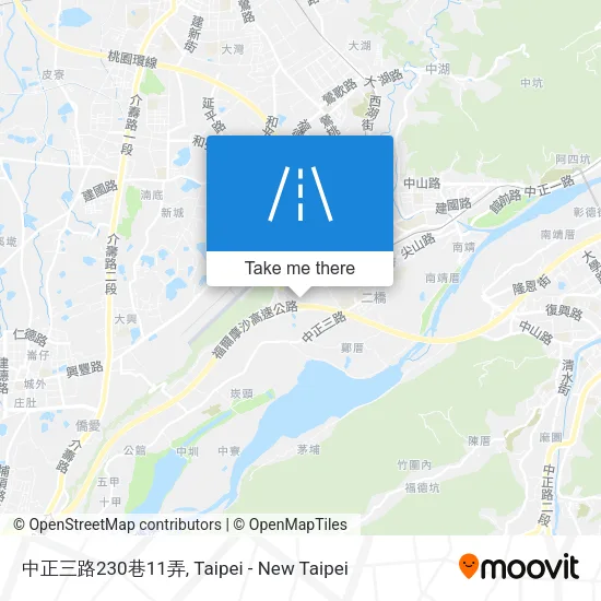 中正三路230巷11弄地圖