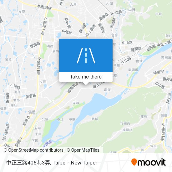 中正三路406巷3弄地圖