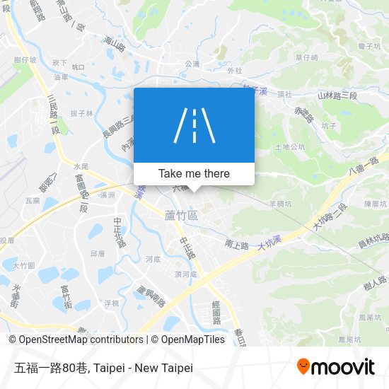 五福一路80巷地圖