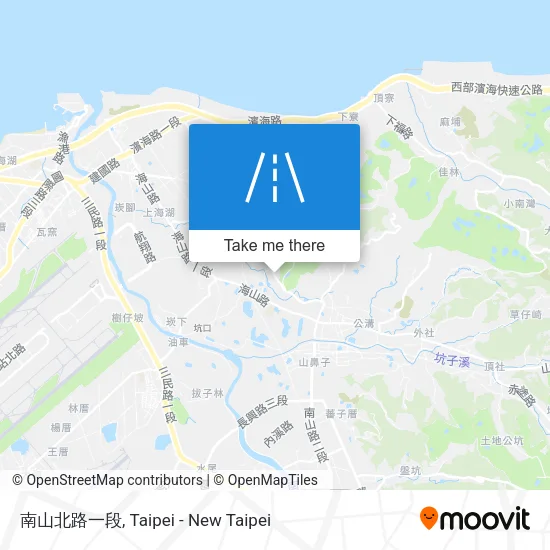 南山北路一段 map