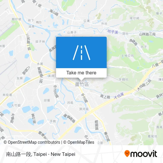 南山路一段地圖