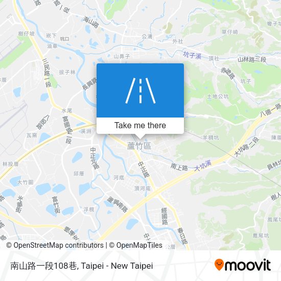 南山路一段108巷地圖