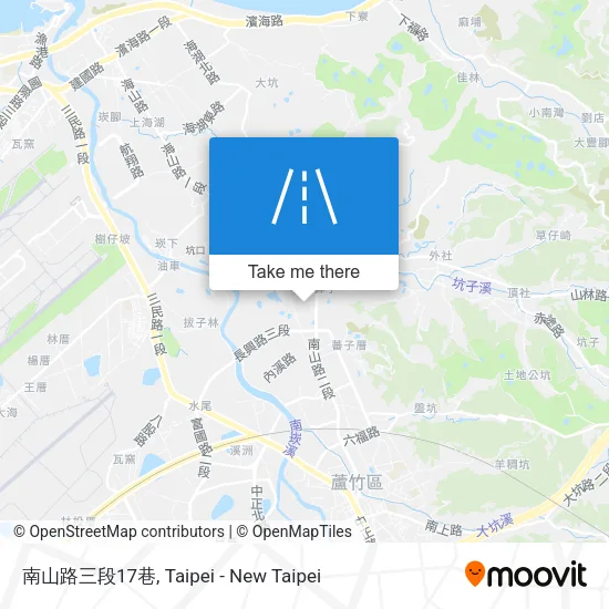 南山路三段17巷地圖