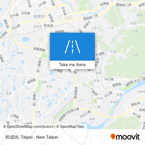 和成街 map