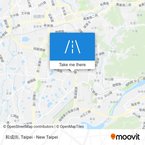 和成街 map