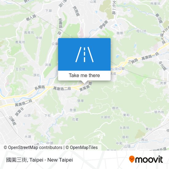 國園三街地圖