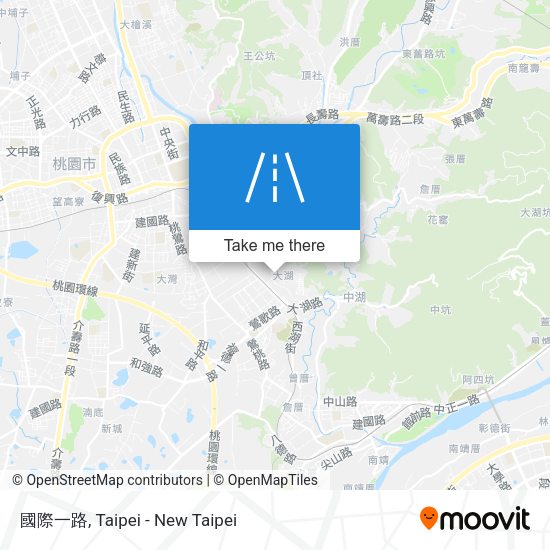 國際一路 map