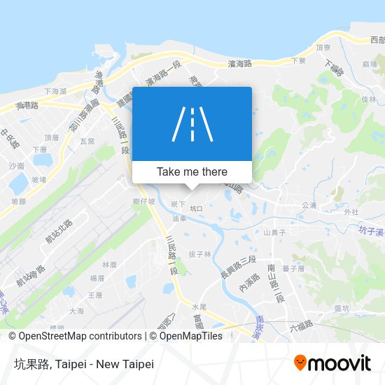 坑果路 map