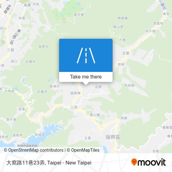 大窩路11巷23弄 map