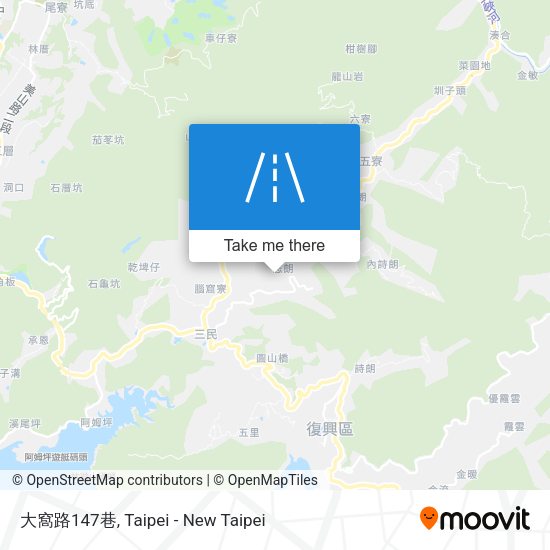 大窩路147巷 map