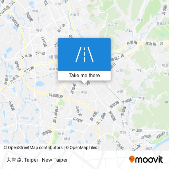 大豐路 map