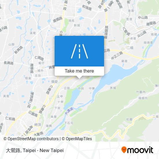 大鶯路 map
