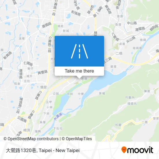 大鶯路1320巷 map