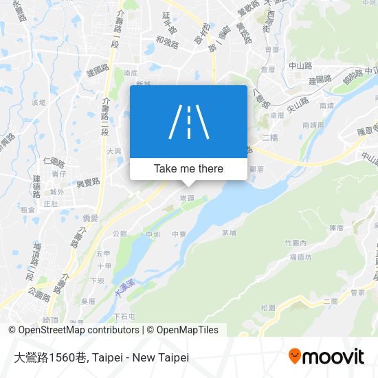 大鶯路1560巷地圖