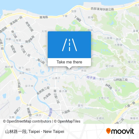 山林路一段地圖