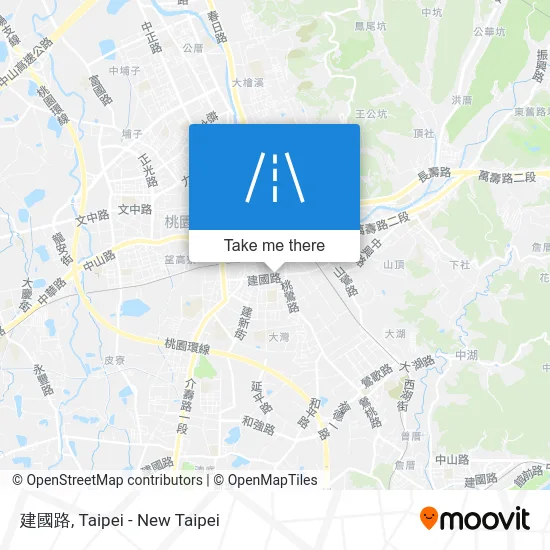 建國路 map