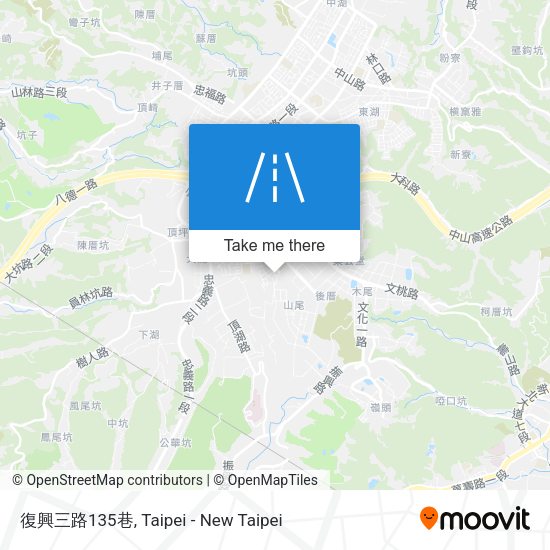 復興三路135巷地圖
