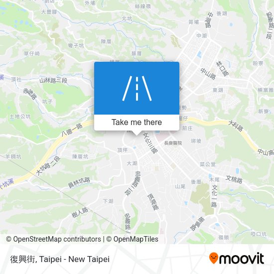 復興街 map