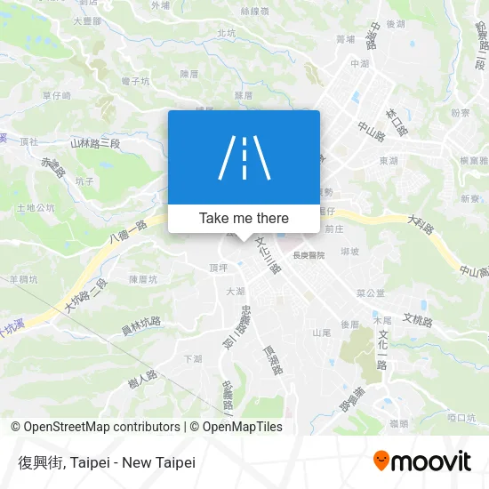 復興街地圖