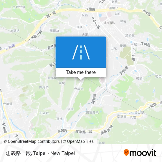 忠義路一段 map