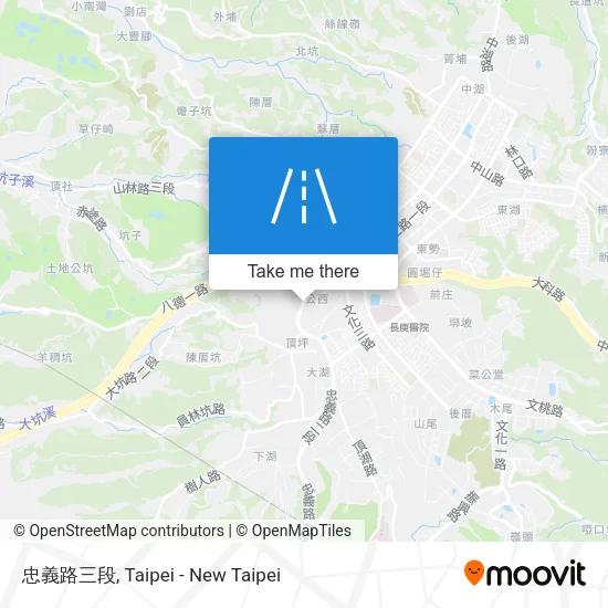 忠義路三段 map
