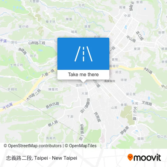 忠義路二段 map
