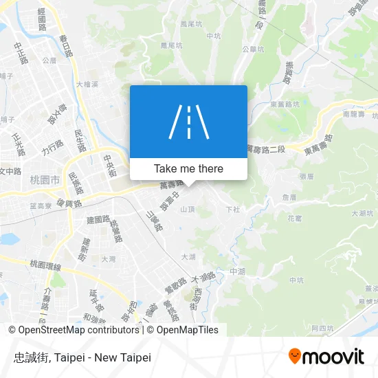 忠誠街 map