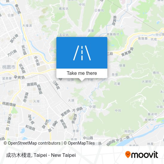 成功木棧道地圖