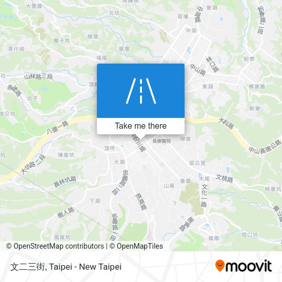 文二三街地圖