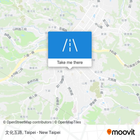 文化五路 map