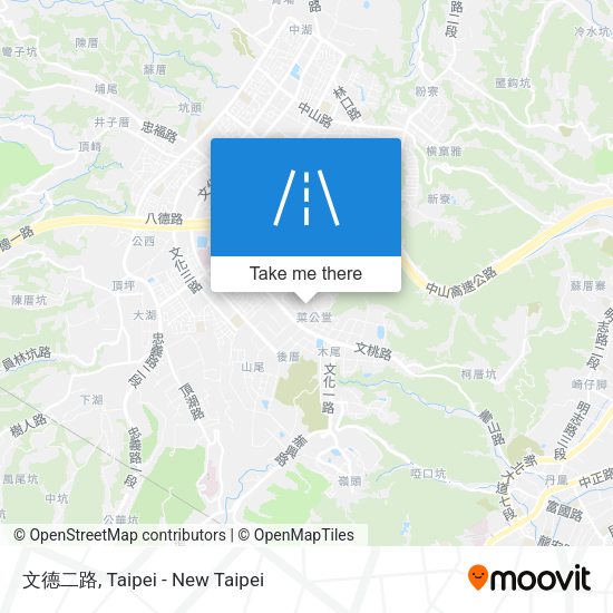 文德二路地圖