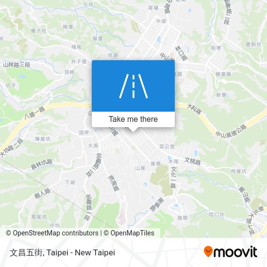 文昌五街地圖