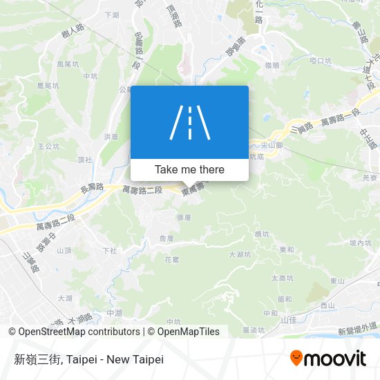 新嶺三街 map