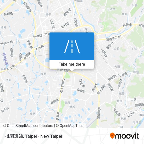 桃園環線地圖