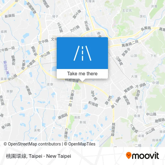 桃園環線地圖