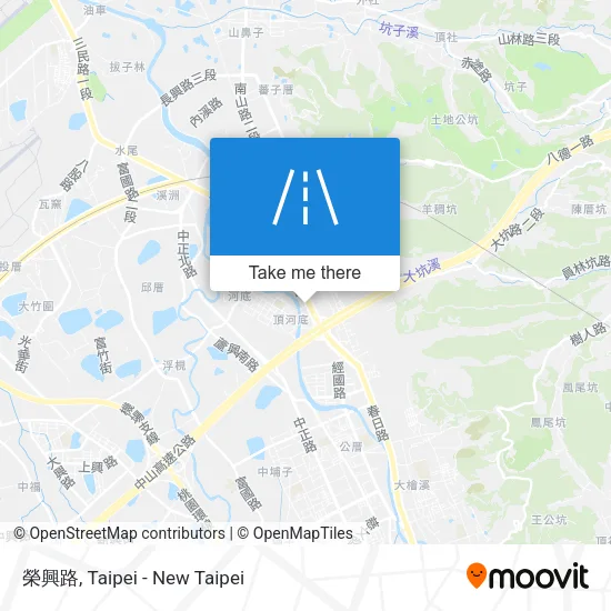 榮興路 map