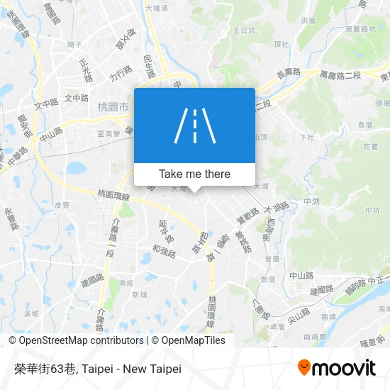 榮華街63巷地圖