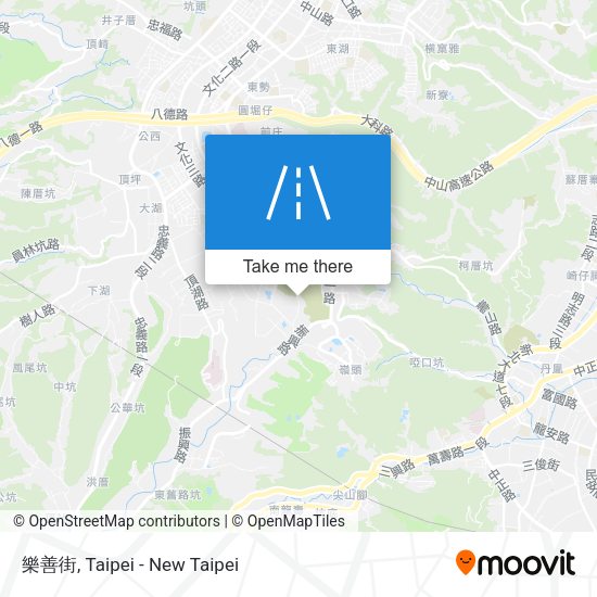 樂善街地圖