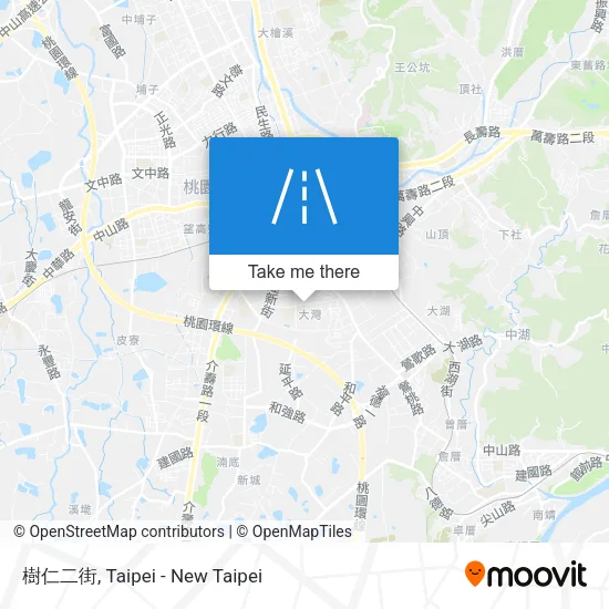 樹仁二街地圖