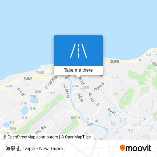 海寧巷 map